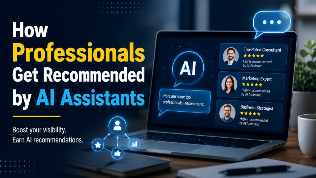 How Professionals Get Recommended by AI Assistants